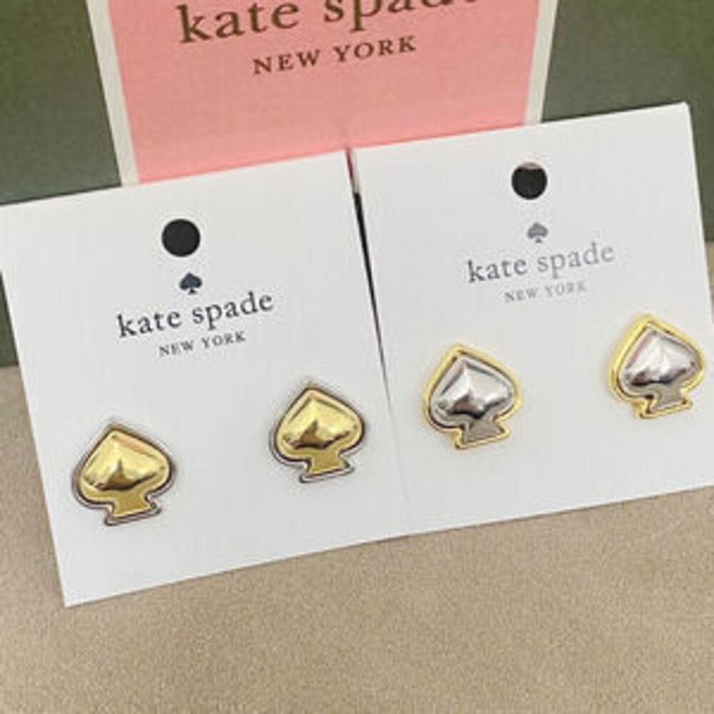 kate spade Heart 3D Stud Earrings